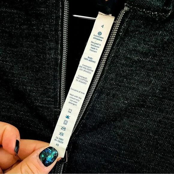 Lululemon Athletica Gray Full Zip Hoodie Jacket - Picture 8 of 8